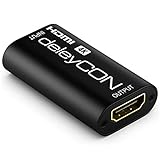 deleyCON 4K HDMI 2.0 Repeater Signal Verstärker Buchse 4K UHD 2160p@60Hz...