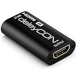 deleyCON 4K HDMI 2.0 Repeater Signal Verstärker Buchse 4K UHD 2160p@60Hz...