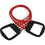 Deuser Expander Original mit Griffen, Rot 15-75 kg, Seit über 50 Jahren...