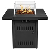 MEATEOR Ambiente Feuertisch Cube,2 einzeln regelbare Gasbrenner,...