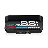 Head Up Display OBD2 & GPS, MPH, 3.5'/8.9cm Auto HUD Display,...