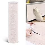 Selbstklebend Kratzmatte Katze 40x200CM DIY Trimmbarer Teppich kratzteppich...