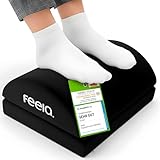 feela.® Fußstütze Schreibtisch [VERGLEICHSSIEGER] – Ergonomische...