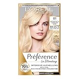 L'Oréal Paris Permanente Haarfarbe zum Blondieren der Haare, Haarfärbeset...