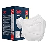 JSP Einwegmaske FFP2 (F621), vertikal, gefaltet, flach, 40 Stück...