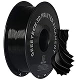 GEEETECH PETG Filament 1,75 mm schwarz 1 kg Spool für 3D-Drucker