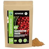 Alpi Nature Hagebuttenpulver BIO 250g, Hagebutten getrocknet und gemahlen,...