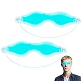 ColdCool Gel-Augenmaske, 2 Pack kühlende Eis-Schlafmasken für...
