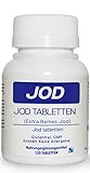 JOD TABLETTEN | 120 Hochdosierte Und Leicht Schluckbare Reine Jodtabletten...