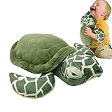 Gefüllte Meeresschildkröte – Weiches Plüsch-Wurfkissen, Realistisches...