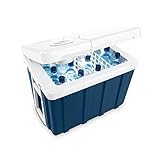 Mobicool MQ40W AC/DC - tragbare elektrische Kühlbox mit Rollen, 39 Liter,...
