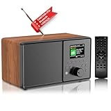 DAB/DAB+ Digitalradio mit 6,1 cm Farbdisplay, Bluetooth, USB/AUX,...