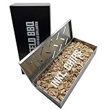 Bergfeld BBQ – Räucherbox inkl. Räucherchips für alle Grillarten –...