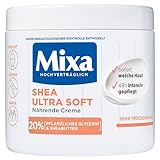 Mixa Shea nährende Creme, für Gesicht, Körper & Hände mit 20%...