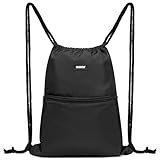 WANDF Rucksack mit Kordelzug Turnbeutel Sportbeutel Gym Bag Mit...