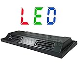 ZooPaul LED 80x35 cm Aquarium Terrarium Abdeckung Beleuchtung Deckel...