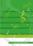Hal Leonard MGB Notenheft - 10 Zeilen, 32 S. weißes Papier