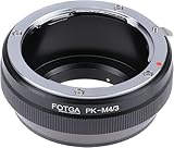 Hersmay PK-M4/3 Objektiv Adapterring für Pentax K Objektiv auf Micro Four...