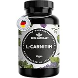 L-Carnitin 120 Kapseln - L-Carnitin-Tartrat in Premium Qualität –...