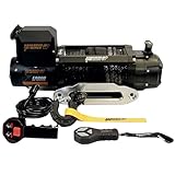KANGAROO WINCH Schnelle Elektrische Seilwinde 12V mit Funkfernsteuerung -...