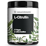 natural elements L-Citrullin Malat Pulver 2:1 – 500g Pulver – ideal vor...
