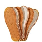 TMTGTS Einlegesohlen Kinder 3 Paare Lammwolleinlagen thermoeinlagen...