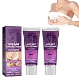 Tkekruh 2PC Brustvergrößerungs Creme 40g, Bruststraffungs und...