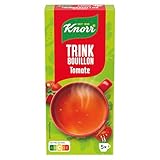 Knorr Trinkbouillon Tomate mit fruchtig-leckerem Geschmack schnell &...