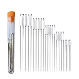 25 Stücke Nähen Nadeln Set, Nähnadeln, Nadeln mit großem Öhr,...