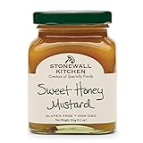 Sweet Honey Mustard von Stonewall Kitchen (241 g) - hochwertiger Honigsenf...
