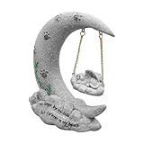 UKCOCO Trauerstein für Hunde aus Witterungsbeständigem Kunstharz...