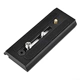 Schiebe-Schnellwechselplatte für Manfrotto 503HDV und MH055M0-Q5 Stative,...