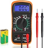 Digital Multimeter Voltmeter Batterietester Spannungsprüfer...