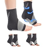 2 Paar Verstellbare sprunggelenkbandage, Compresión Elástica...