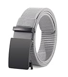 WELROG Gürtel Herren Nylon Koppelgürtel Herren Outdoorgürtel mit...
