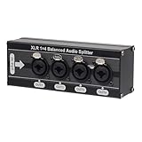 6,5 mm 3-poliger Sound-Ethernet-Extender Transceiver Netzwerk-Extender...