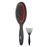 Fidentia Hair Extension Bürste | Pneumatikbürste für Haarverlängerung,...