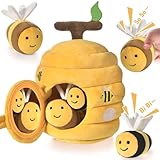 VORENUS Baby Spielzeug 6-12 Monate,6-in-1 Baby Bienenstock mit 5 Bienen...
