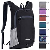 BECOJADDE 15L Faltbarer Rucksack Kleiner Wanderrucksack Leicht...