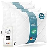 LILENO HOME 4er Set Kissenfüllung 40 x 40 cm - 95°C waschbares...