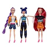 LILIHOT Mädchen Puppe Spielzeug Doll mit Puppenkostüm Zubehör Fan Merch...