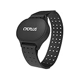 CYCPLUS Herzfrequenzmesser Armband, Bluetooth 5.1 ANT+ HR Monitor mit HR...