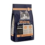 Amazon-Marke: Lifelong - Katzenfutter für ausgewachsene Katzen, Fein...