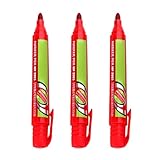 Permanent Marker,3 Stück Ölbasis Schnell Trocknend Wasserdicht | Stifte...