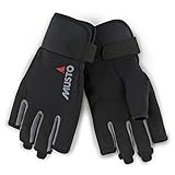Musto 2018 Essential Segelhandschuh Sailing Short Finger Gloves Black...
