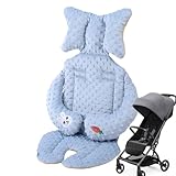 Kinderwageneinlage, Autositzkissen | Doppelseitiges Babysitzkissen mit...