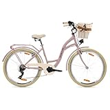 Goetze Mood 26 Zoll Jugendfahrrad, 17 Zoll Tiefeinsteiger Stahlrahmen,...