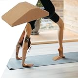 Yoga-Block, professioneller dreieckiger Yoga-Fitness-Block, Kork,...