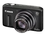 Canon PowerShot SX 240 HS Digitalkamera (12,1 MP, 20-fach opt. Zoom, 7,6cm...