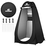 AVOFOREST Pop Up Duschzelt, Toilettenzelt mit Tragetasche & Zubehör,...